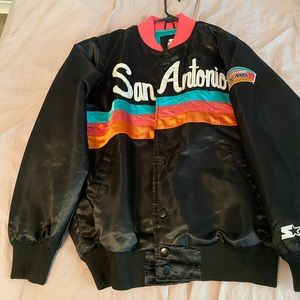 San Antonio Spurs Varsity Jacket Large 